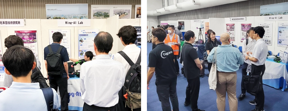 2025年9月3日（水）～5日（金）「第43回 日本ロボット学会学術講演会（RSJ2025）」にてWing-AI Labの紹介を行いました。