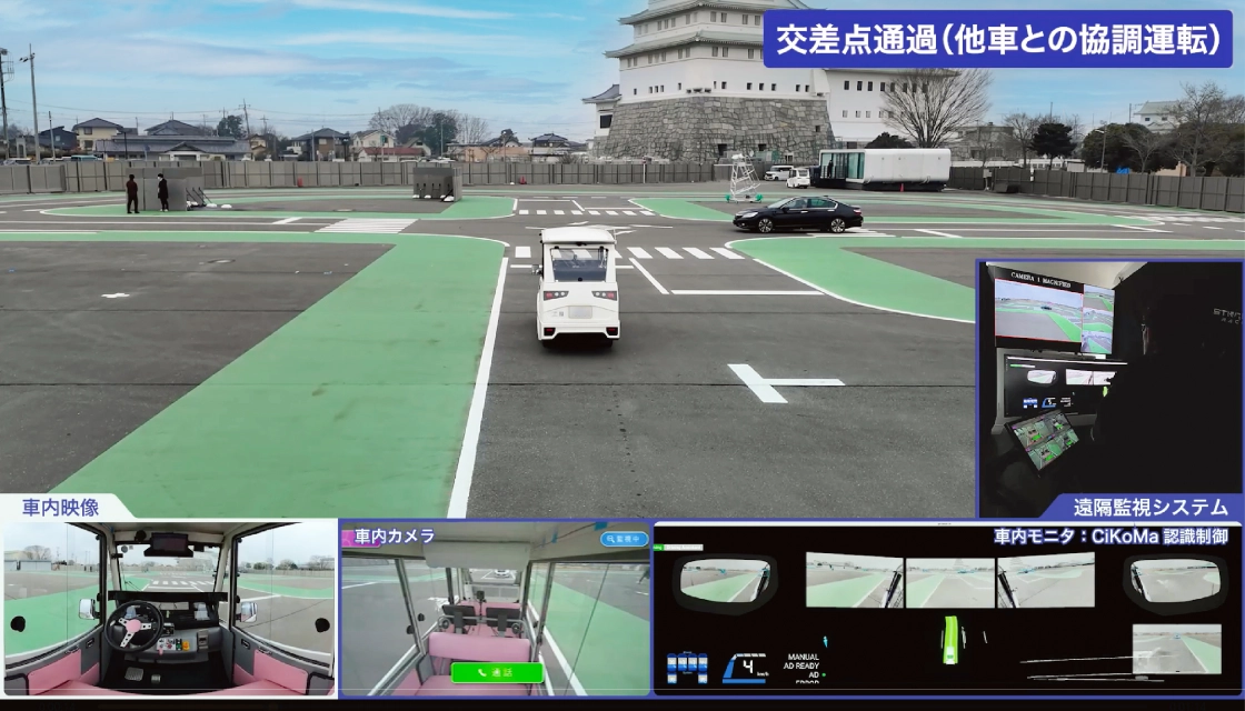 CIマイクロモビリティ「CiKoMa（サイコマ）」技術実証実験