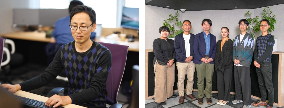 Wing-AI Labで働くメンバー