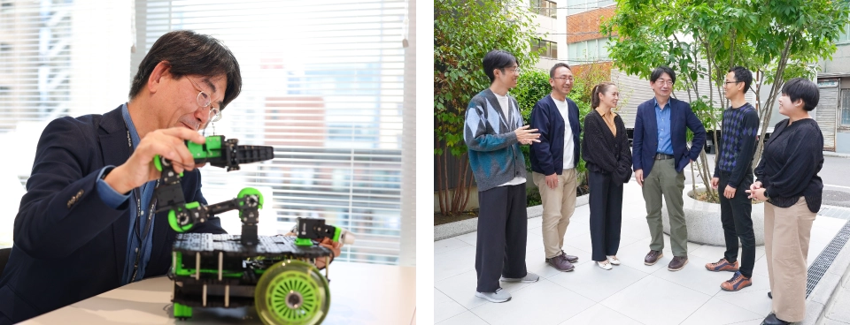 Wing-AI Labで働くメンバー