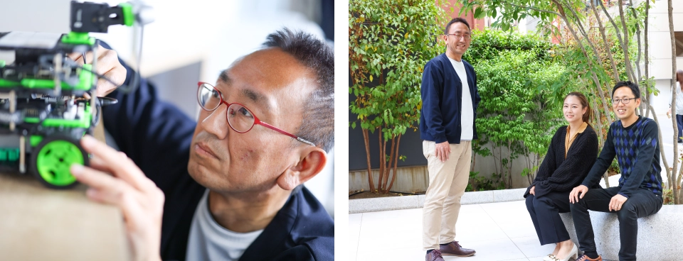 Wing-AI Labで働くメンバー